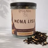 Herbata czarna Assam z Jasminem w słoiku z etykietą Mona Lisa
